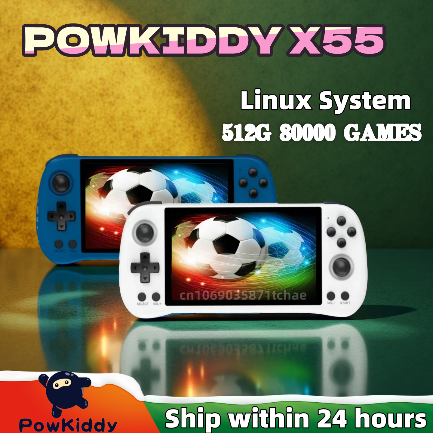 Gaming Console Handheld Android - POWKIDDY X55 Handheld Game Console Retro