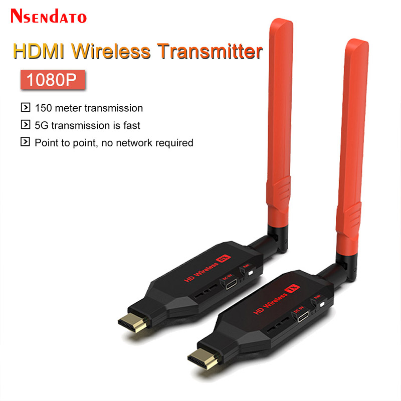 Gaming Console Tv Stick - 1080P 150m 100M Wireless HDMI Display
