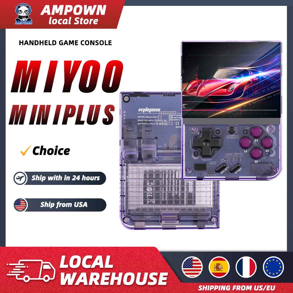Gaming Console In Chinese - MIYOO Mini Plus Mini+ Portable Retro