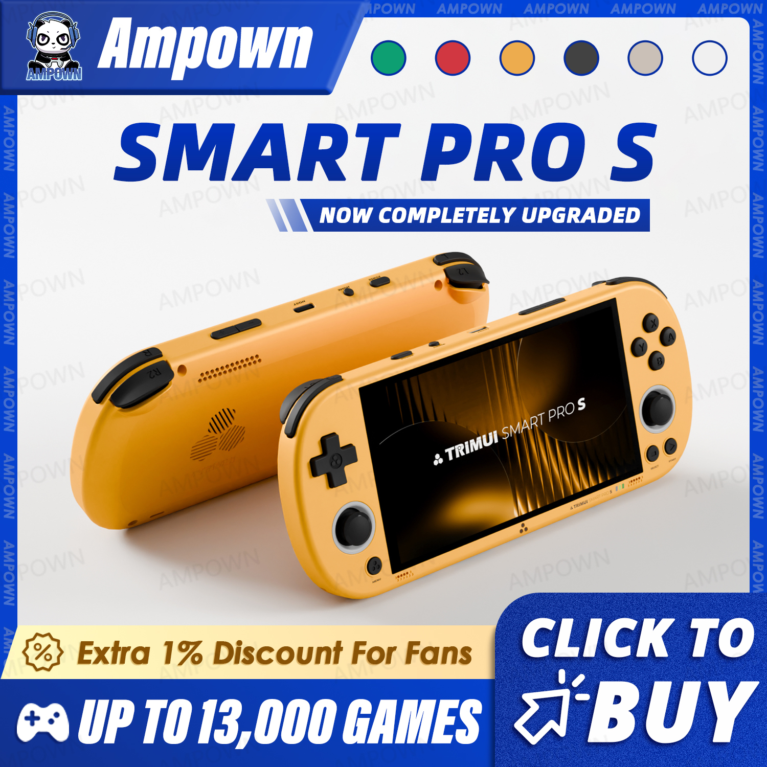 Gaming Console Handheld Android - TRIMUI SMART PRO S Handheld Game