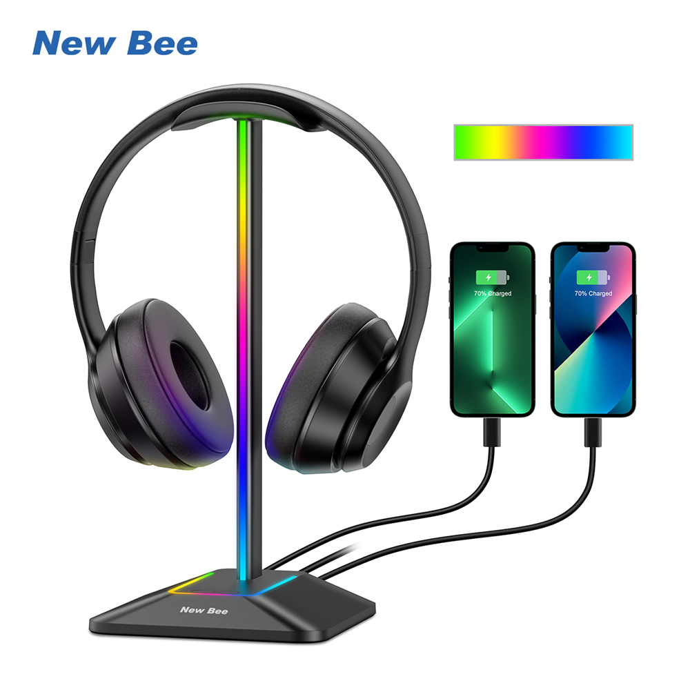 New Bee Z8 RGB Headphones Stan - Headset Gaming Console のレビューと価格