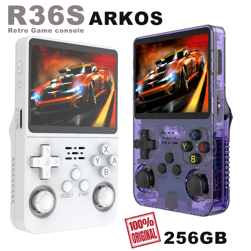 BOYHOM 256G Open Source R36S R - Gaming Console Linux のレビューと価格