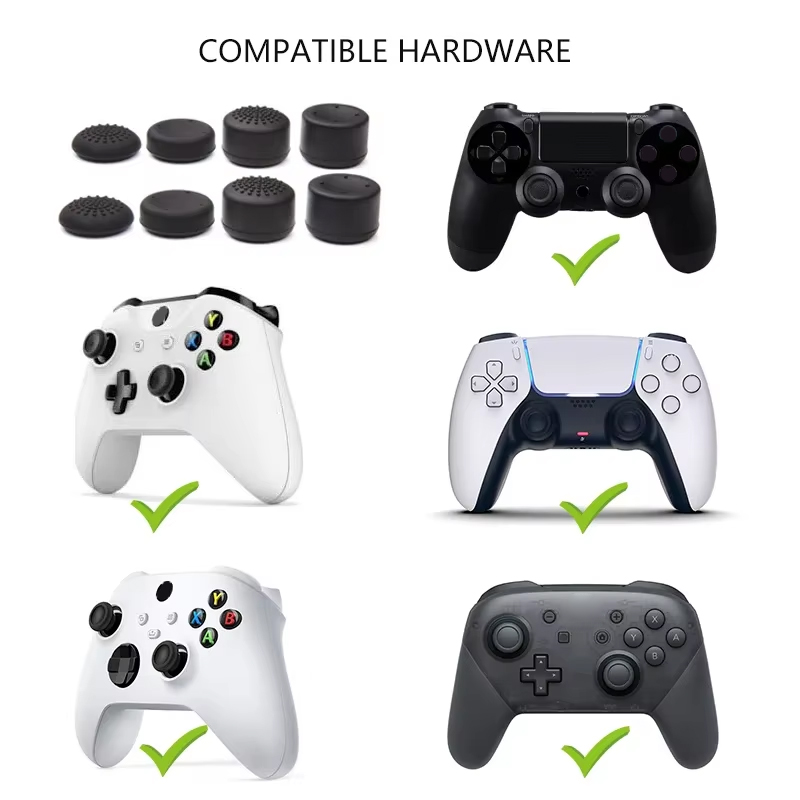 8pcs Controller Silicone Analo - Gaming Console Tv Stick のレビューと価格