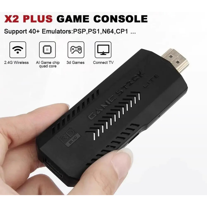 X2 Plus 64G Retro 4K Game Cons - Gaming Console X2 のレビューと価格