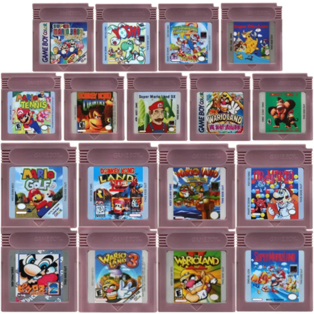 GBC 16 Bit Game Video Game Car - Gaming Console Mario のレビューと価格