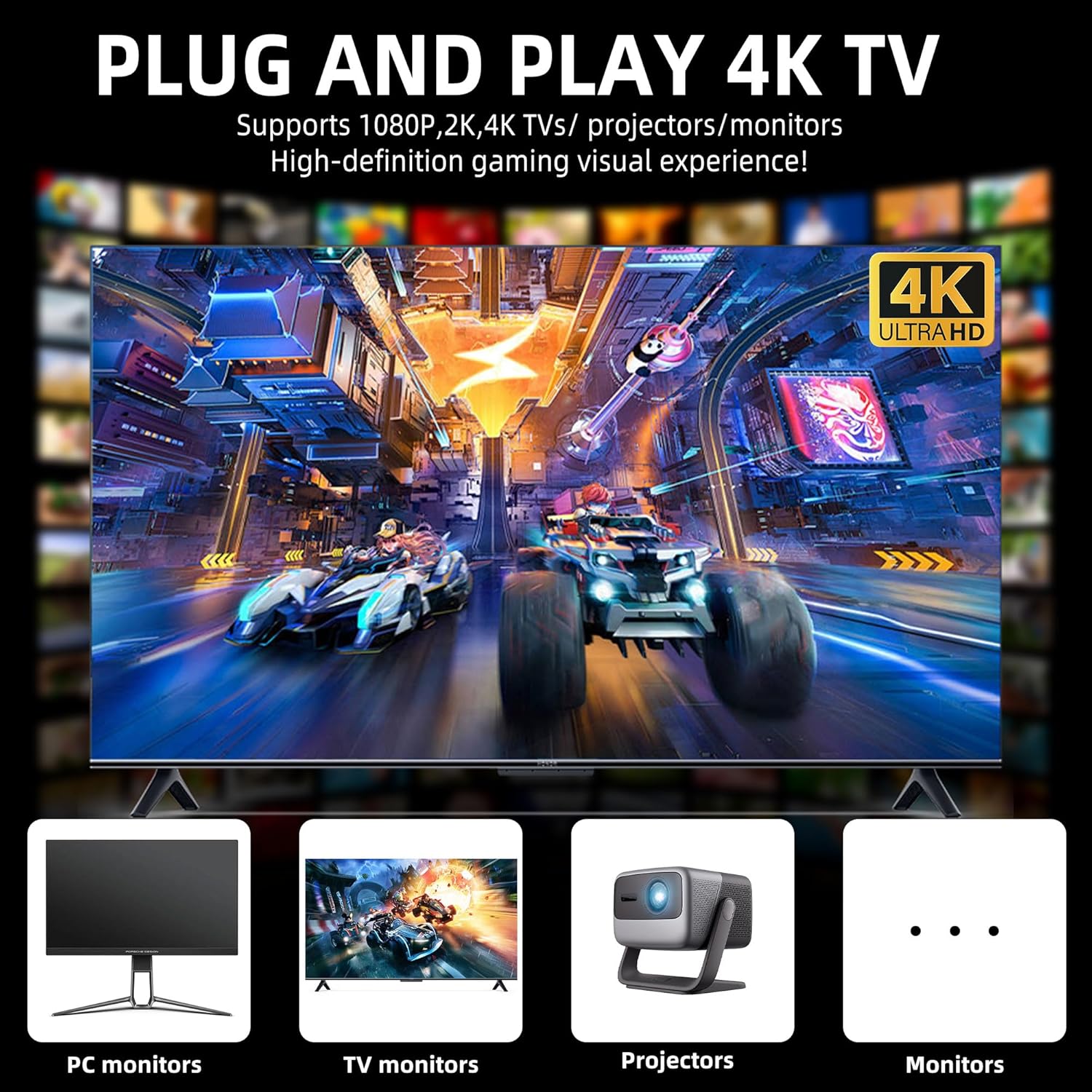 2026 Retro Gaming Console, 4K  - Gaming Console In Chinese のレビューと価格