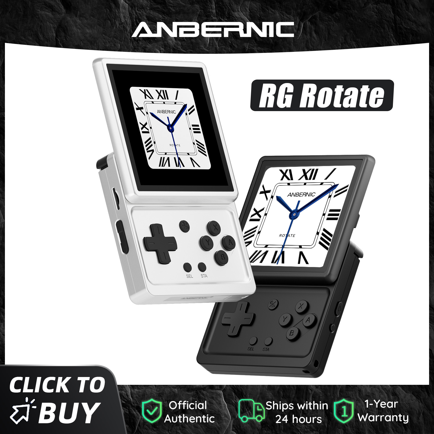 Anbernic RG Rotate Retro Handh - Gaming Console 5 Year Old のレビューと価格