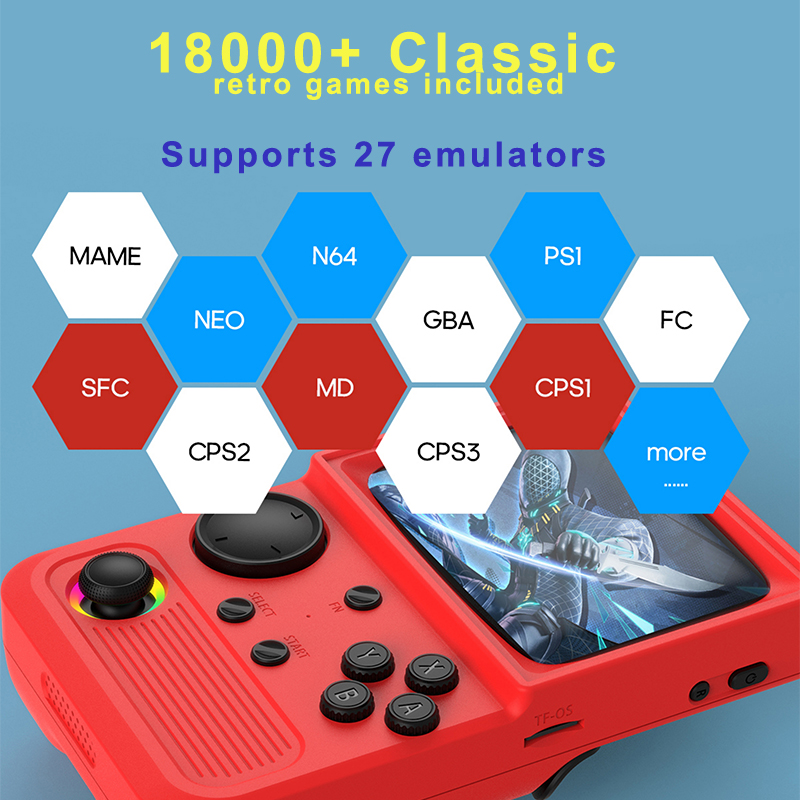 R36T Retro Handheld Game Conso - Gaming Console Handheld Android のレビューと価格