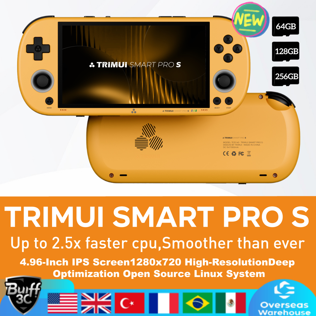 Trimui Smart Pro S Handheld Ga - Gaming Console Handheld Android のレビューと価格