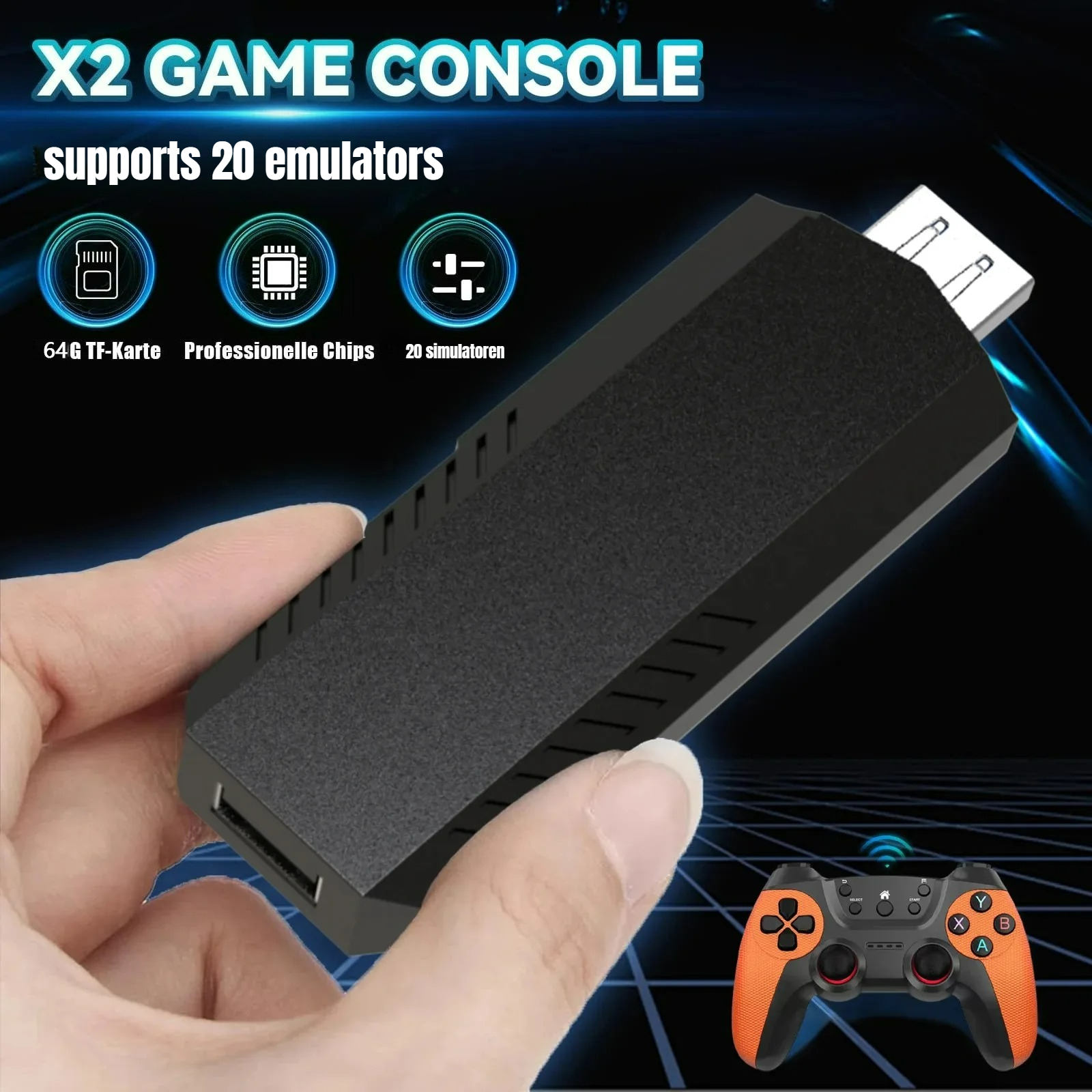 X2 Ultra Pro  Game Stick 4K HD - Gaming Console X2 のレビューと価格
