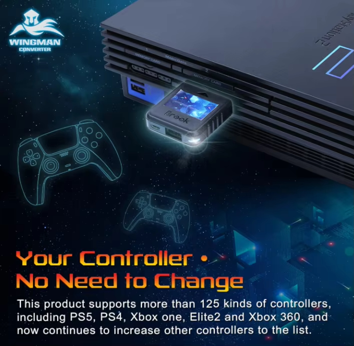 PS2 Wingman Brook Converter fo - Xbox Elite Controller のレビューと価格