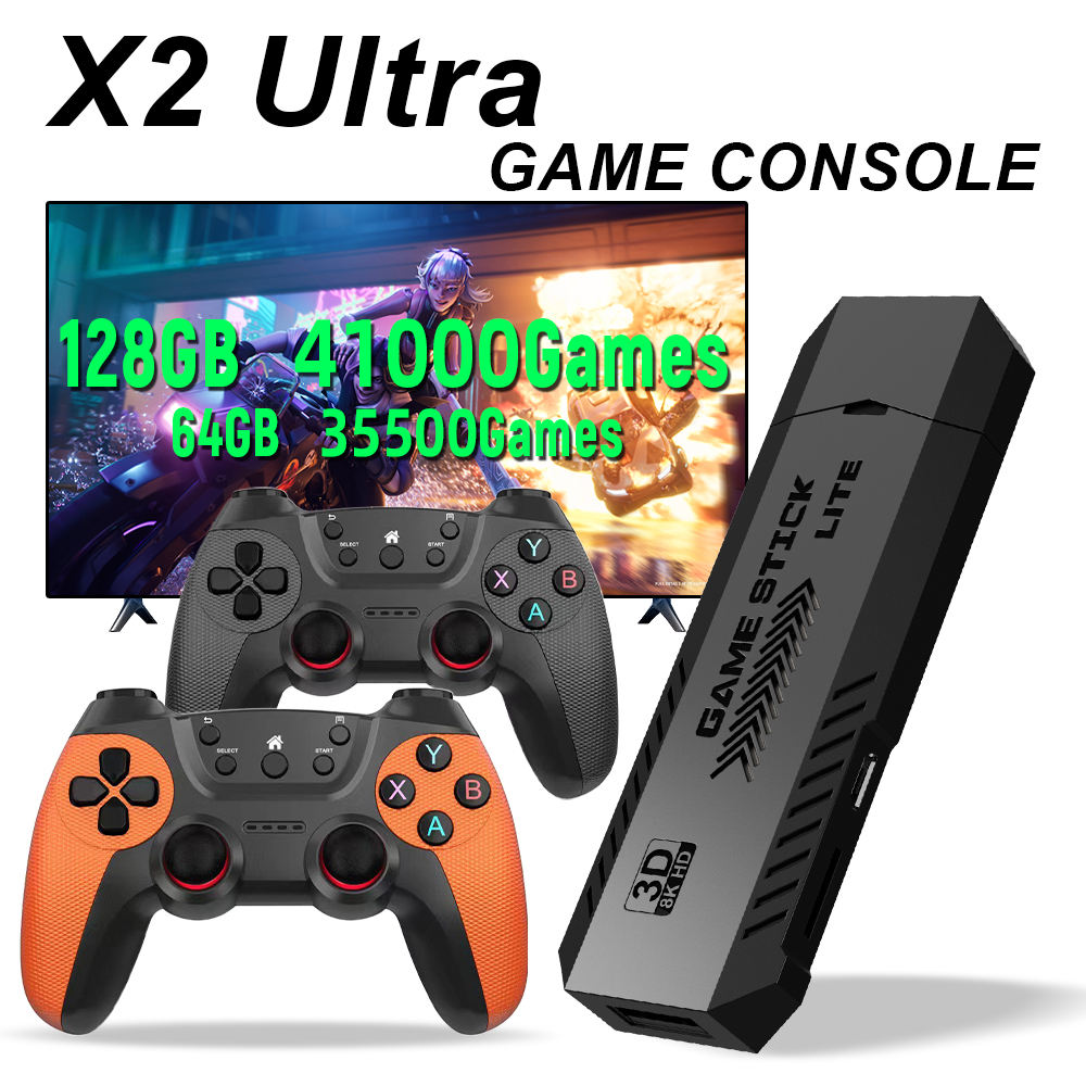 X2 Ultra Pro Retro Game Stick  - Gaming Console X2 のレビューと価格