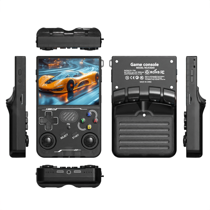 BOYHOM New R36XX Retro Handhel - Gaming Console Linux のレビューと価格