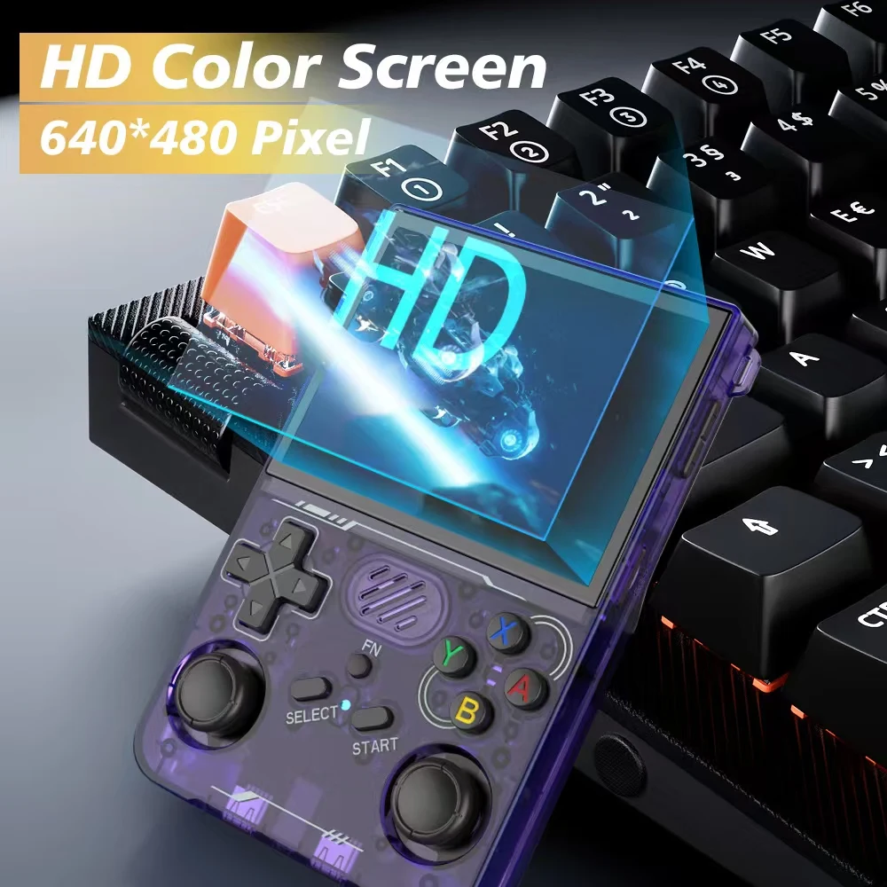 BOYHOM New R36XX Retro Handhel - Gaming Console Linux のレビューと価格