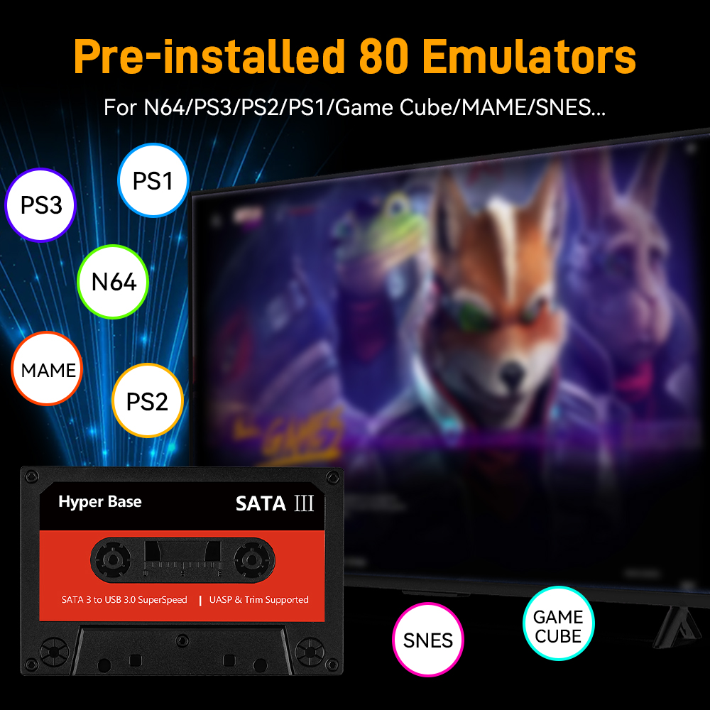 Batocera 500G/2T Emulator Game - Gaming Console In Chinese のレビューと価格