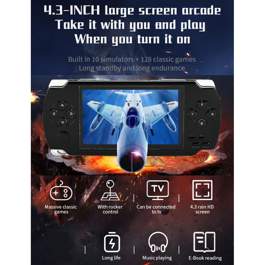 Handheld Portable Retro Video  - Gaming Console 5 Year Old のレビューと価格