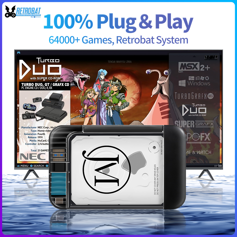RETROBAT Portable 500G Gaming  - Gaming Console In Chinese のレビューと価格