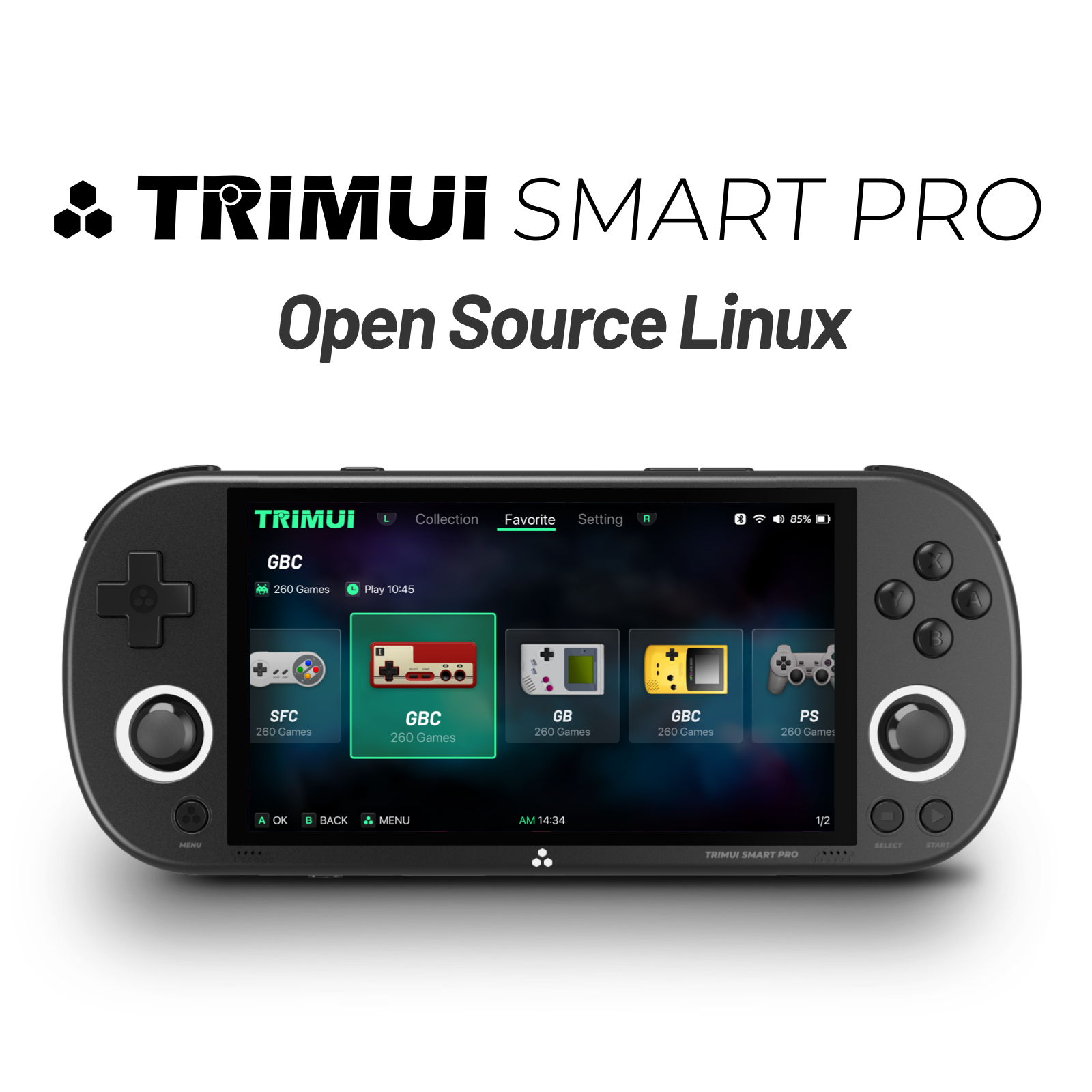 TRIMUI SMART PRO Open Source L - Gaming Console Handheld Android のレビューと価格