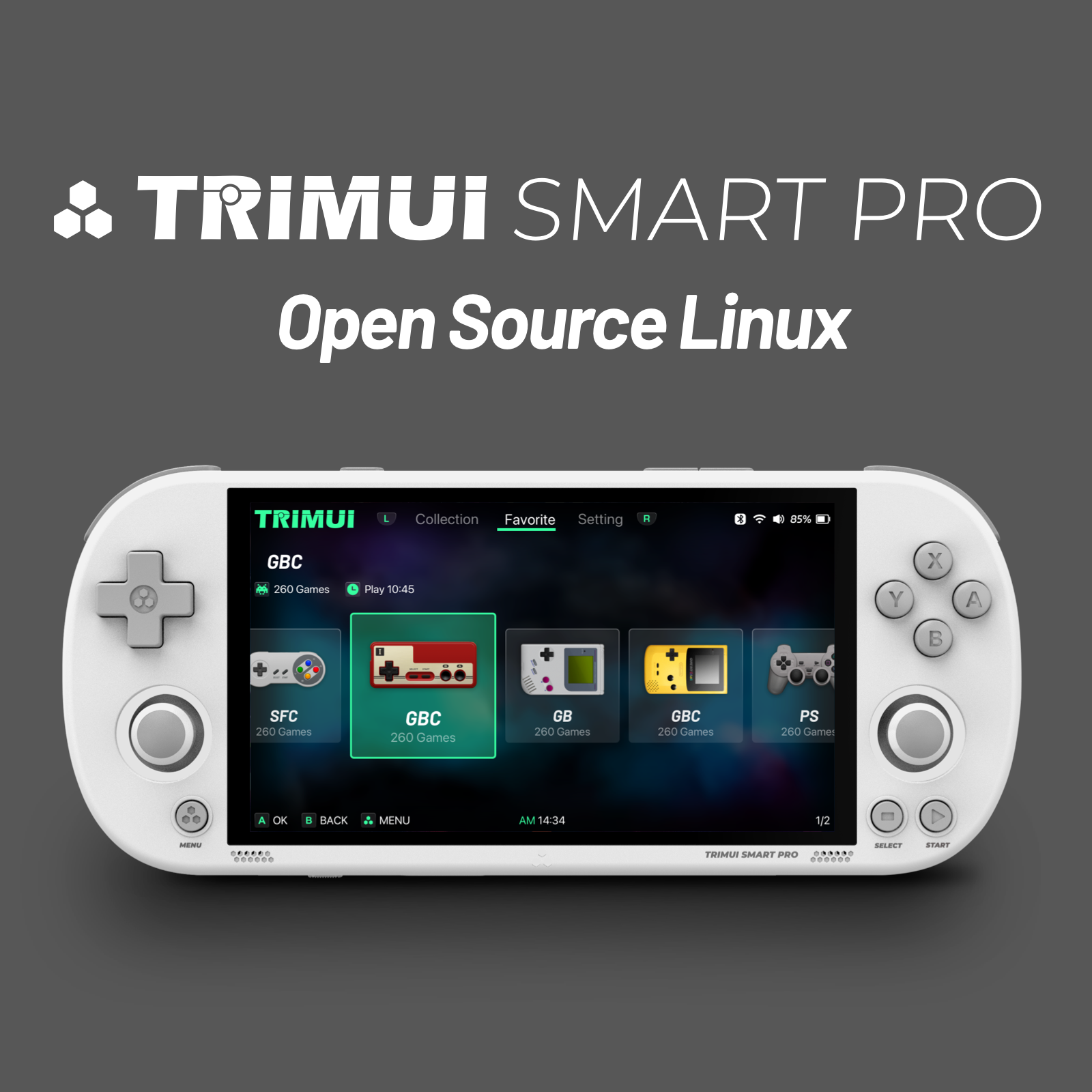 TRIMUI SMART PRO Open Source L - Gaming Console Handheld Android のレビューと価格