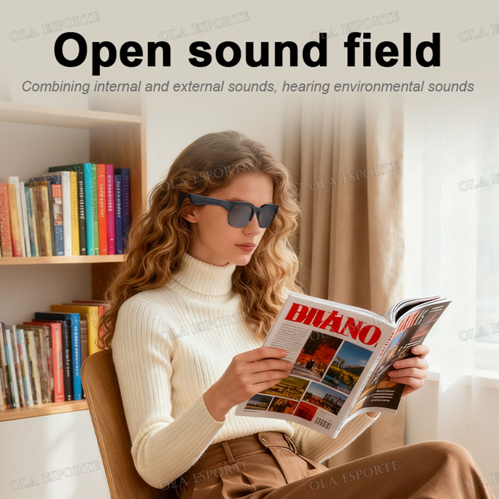 New Smart Bluetooth V5.3 Sungl - Headset Gaming Console のレビューと価格