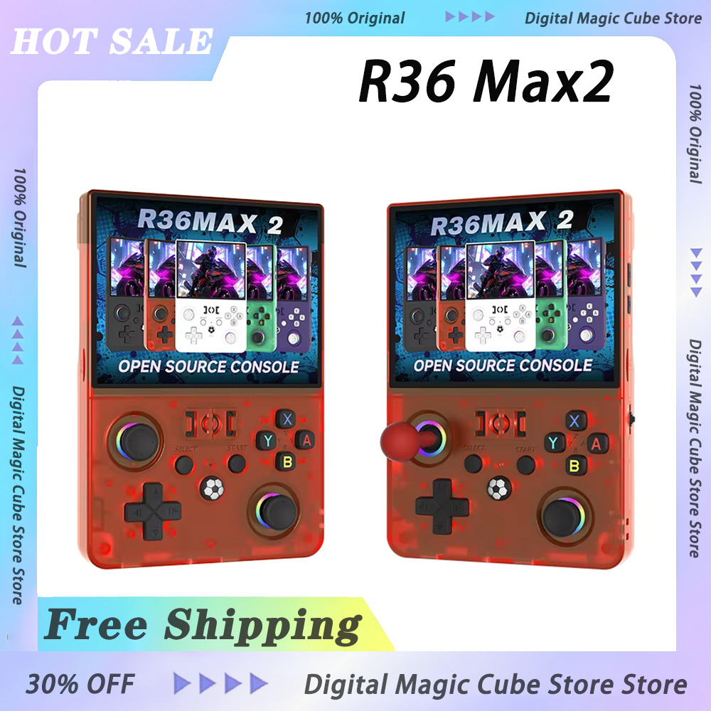 R36 Max2 Linux System Handheld - Gaming Console Linux のレビューと価格