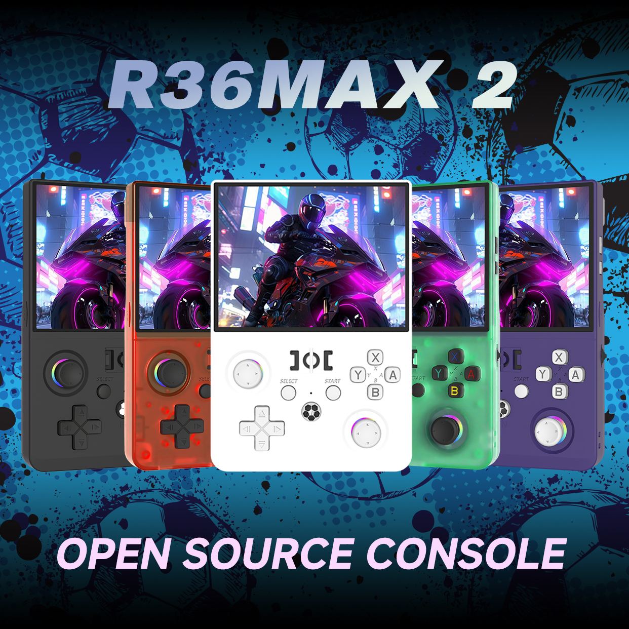 R36 Max2 Linux System Handheld - Gaming Console Linux のレビューと価格