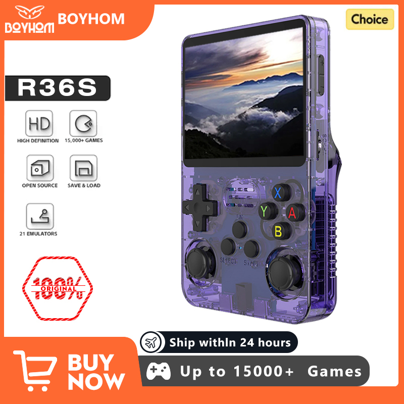 NEW Green R36S Retro Handheld  - Gaming Console Handheld Android のレビューと価格