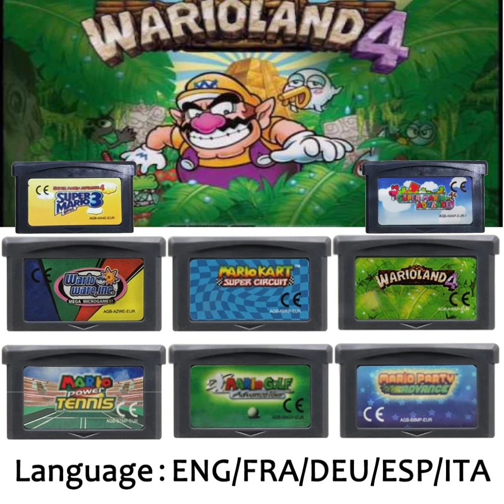 Mali EUR Version GBA Game Cart - Gaming Console Mario のレビューと価格