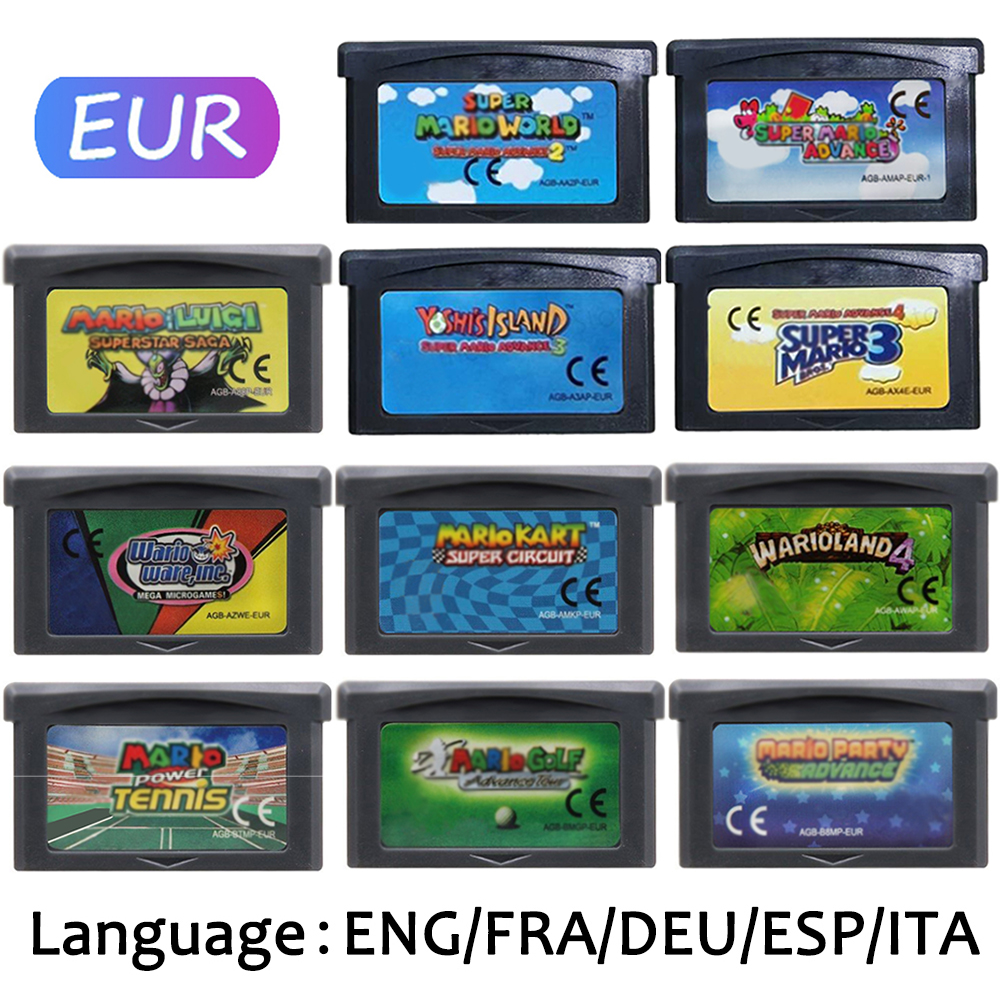 Mali EUR Version GBA Game Cart - Gaming Console Mario のレビューと価格
