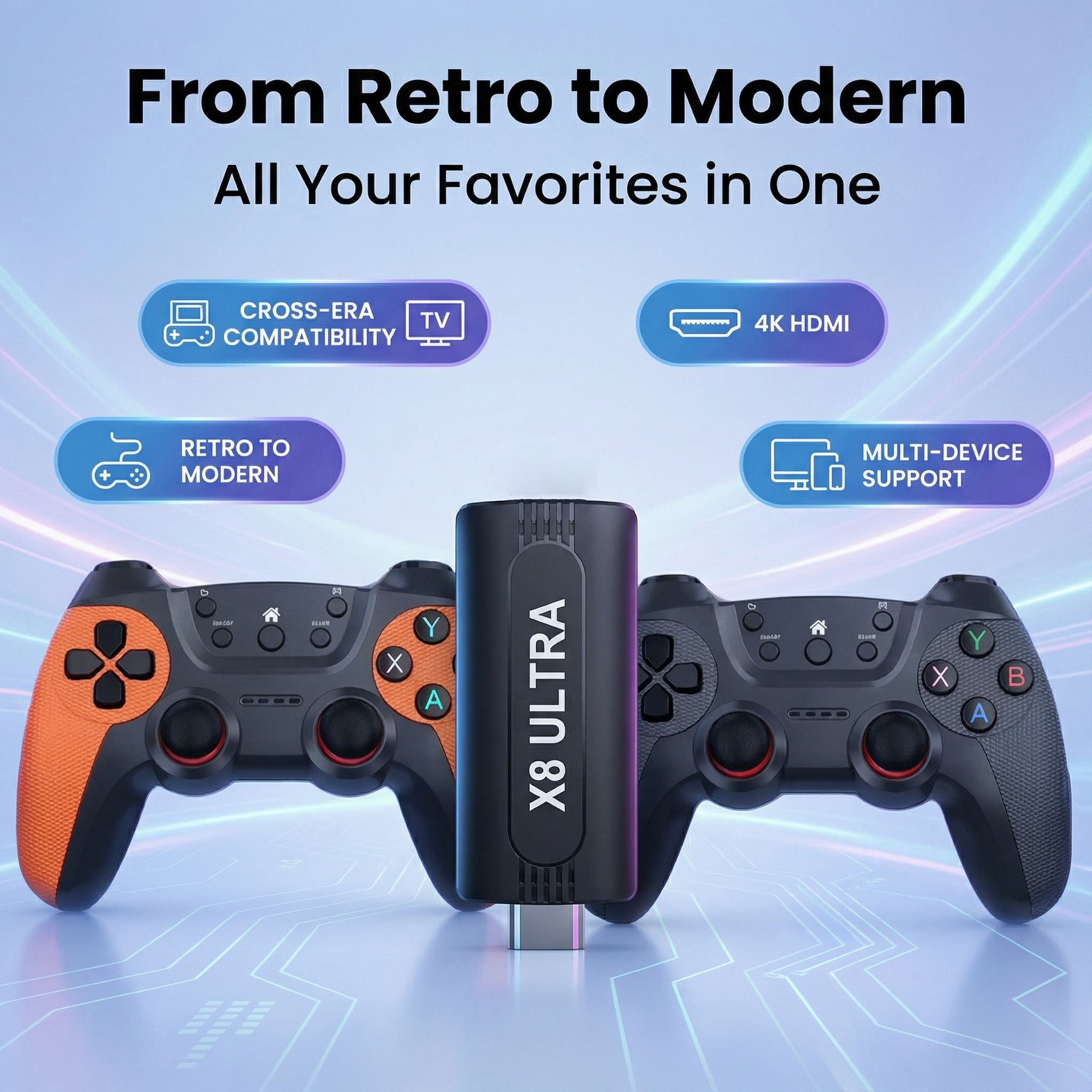 X8 Ultra Wireless Game Stick 1 - Gaming Console In Chinese のレビューと価格