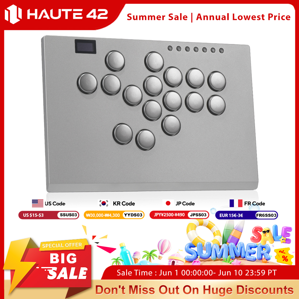 Haute42 Aluminium Alloy Hitbox - Gaming Console Tv Stick のレビューと価格