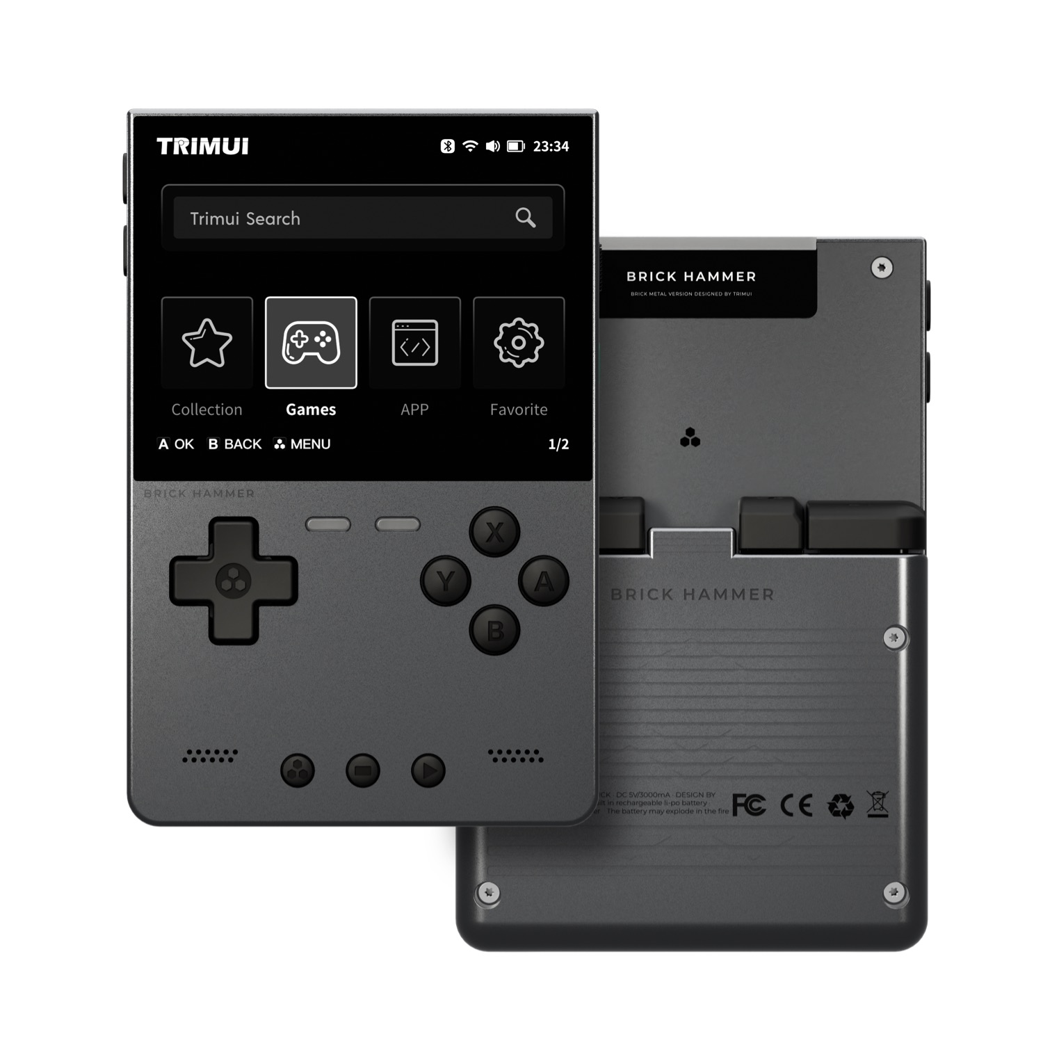 TRIMUI BRICK HAMMER Retro Hand - Gaming Console Linux のレビューと価格