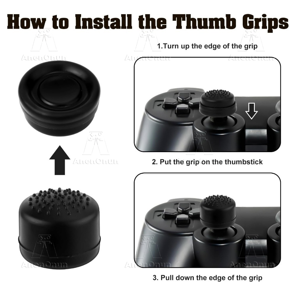 8PCS Thumb Grip Caps Controlle - Gaming Console Tv Stick のレビューと価格