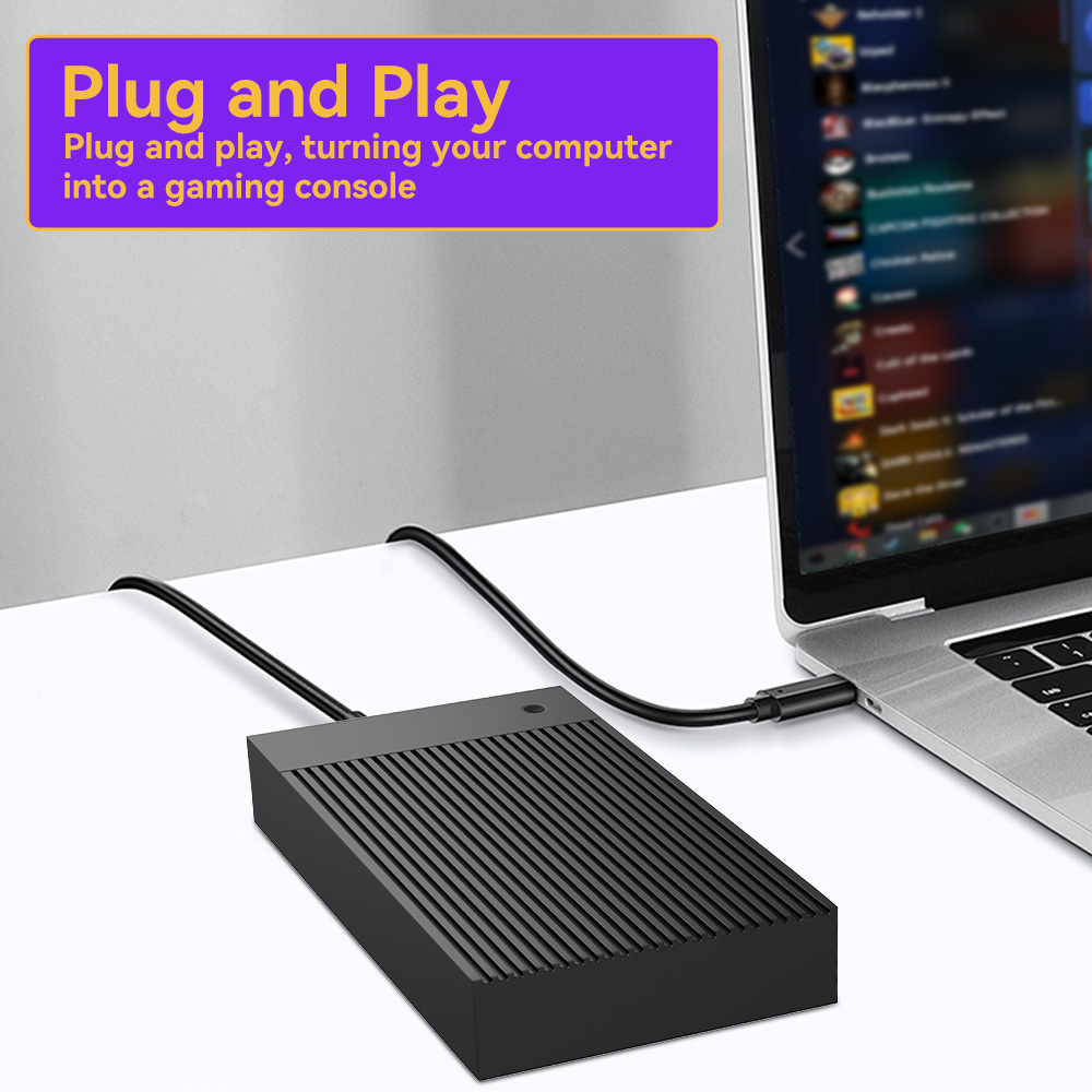 Portable 4TB Gaming HDD with 5 - Gaming Console In Chinese のレビューと価格
