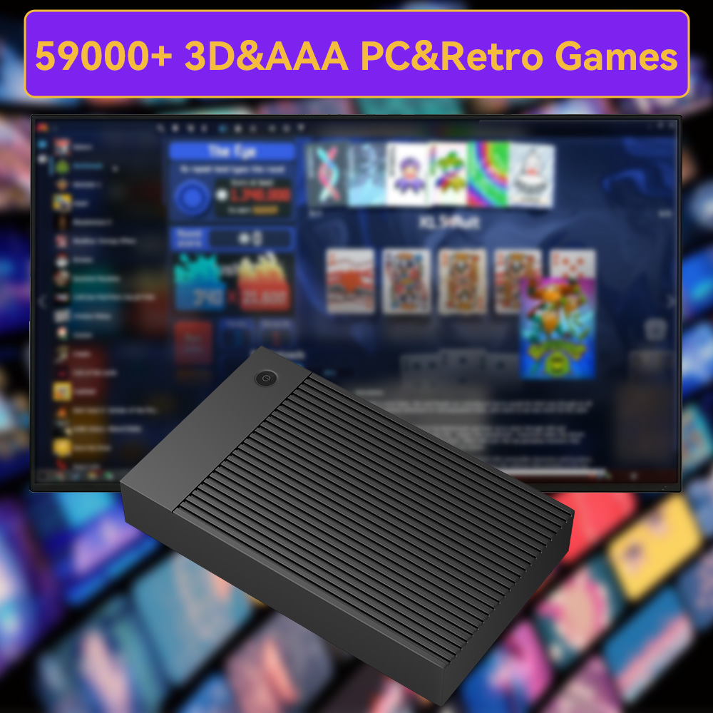 Portable 4TB Gaming HDD with 5 - Gaming Console In Chinese のレビューと価格