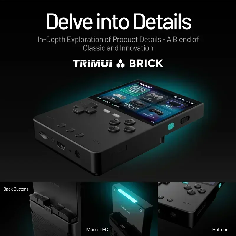 TRIMUI BRICK Retro Handheld Ga - Gaming Console Linux のレビューと価格