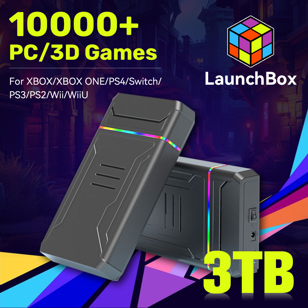 JMachen Launchbox 3TB Gaming H - Gaming Console In Chinese のレビューと価格