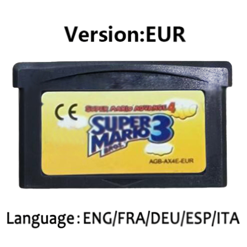 Mario GBA Games cards EUR USA  - Gaming Console Mario のレビューと価格