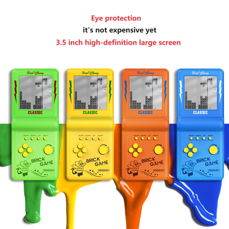 Russian Blocks Game Portable H - Gaming Console 5 Year Old のレビューと価格