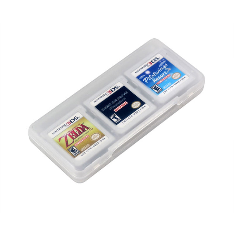 Clear 6 in 1 Game Card Storage - Gaming Console Case のレビューと価格