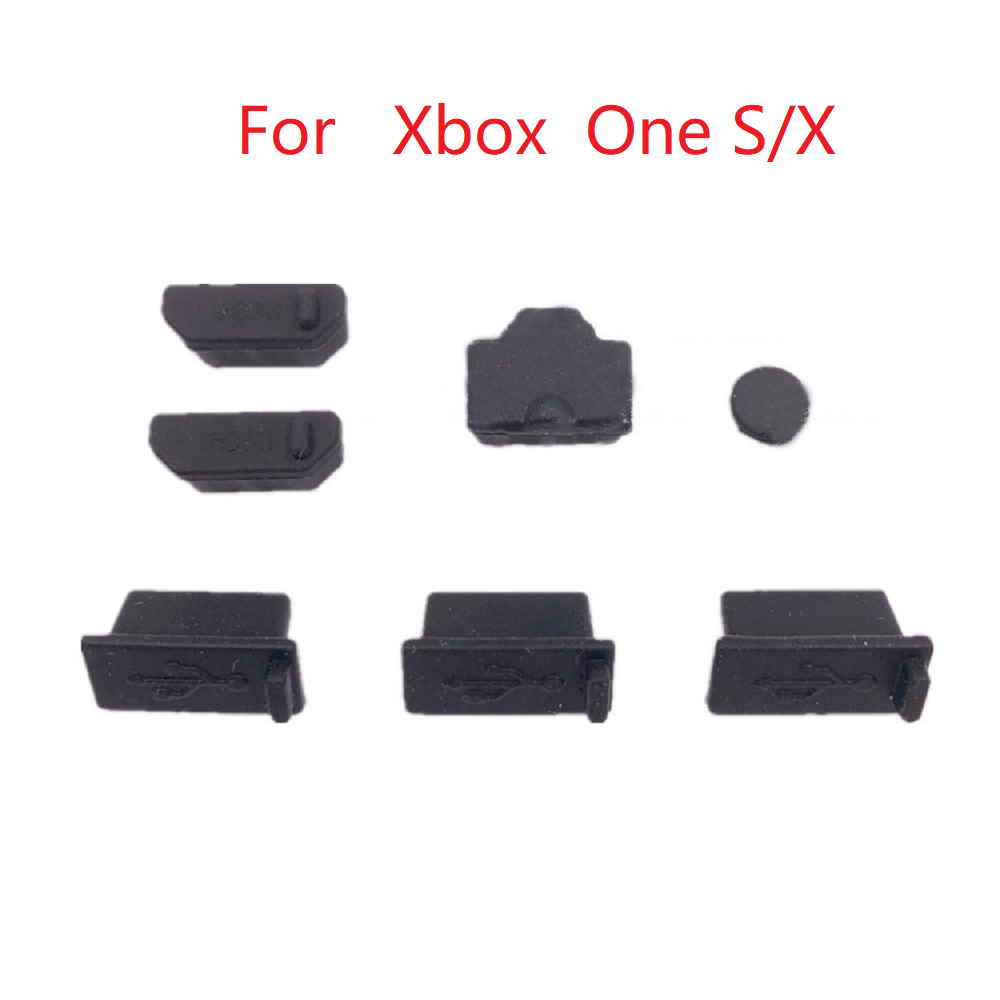 7pcs Dust Plug Silicone Kits D - Gaming Console Xbox One のレビューと価格