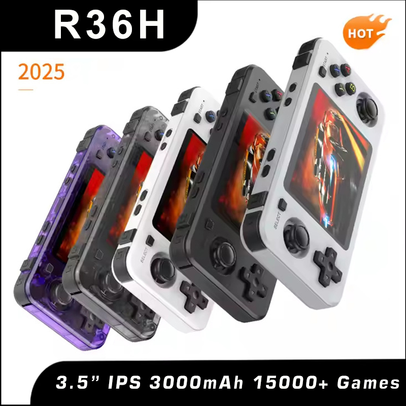 New R36H Retro Handheld Consol - Gaming Console Handheld Android のレビューと価格
