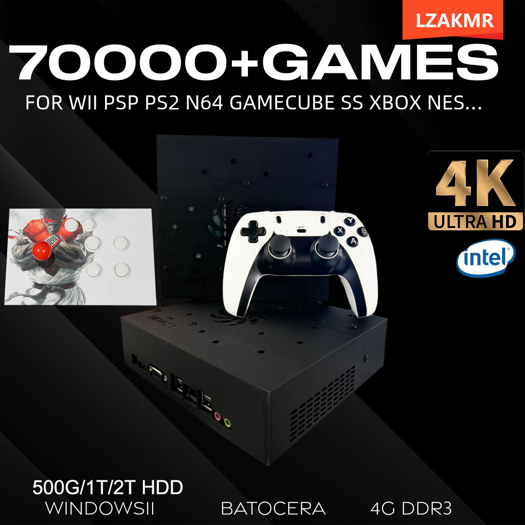 Retro Gaming Console 70000+ Ga - Gaming Console In Chinese のレビューと価格