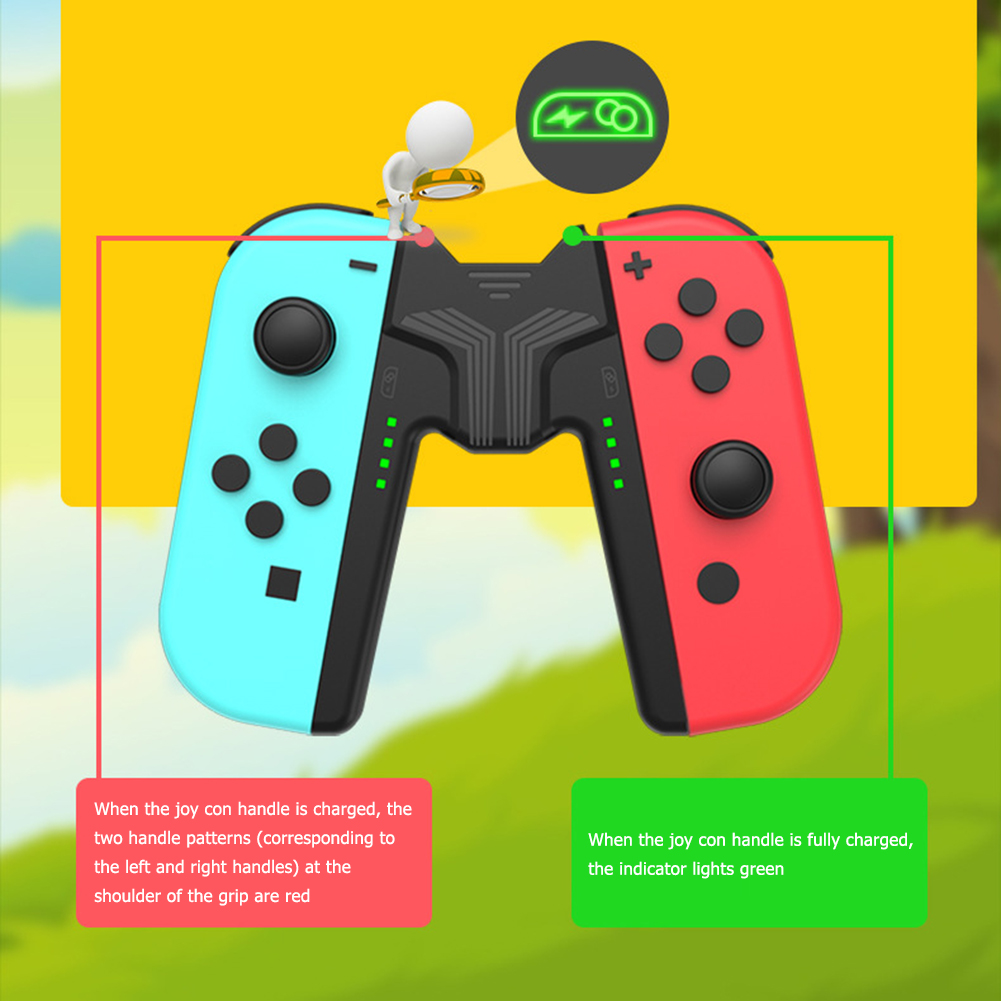 Mini Game Charging Dock Grip w - Gaming Console Mario のレビューと価格