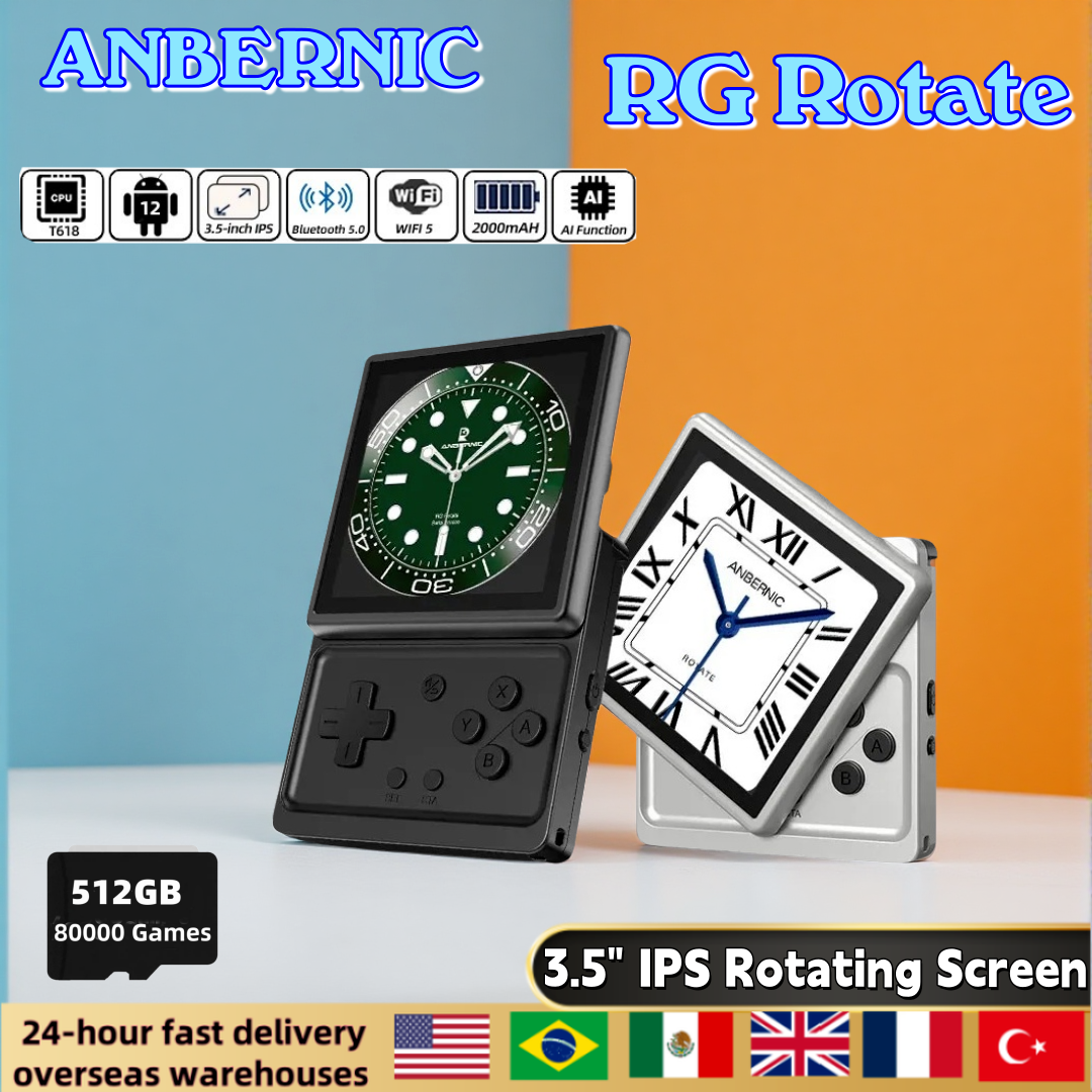 ANBERNIC RG Rotate Android Han - Gaming Console 5 Year Old のレビューと価格