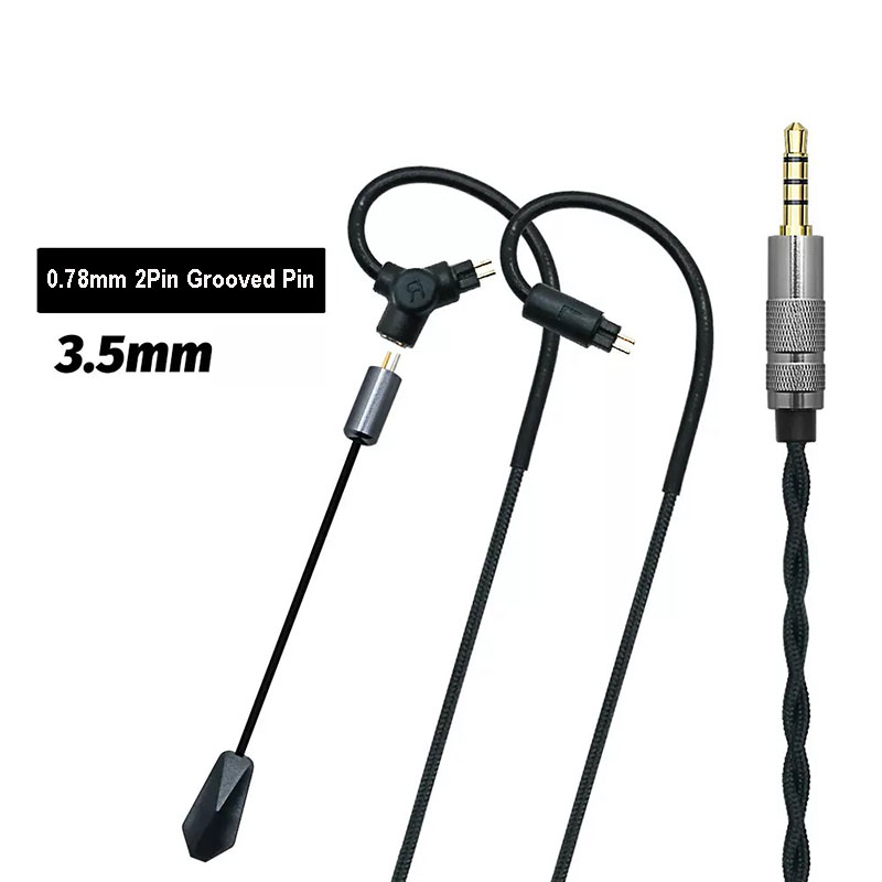 0.78 QDC MMCX Gaming Earphone  - Headset Gaming Console のレビューと価格