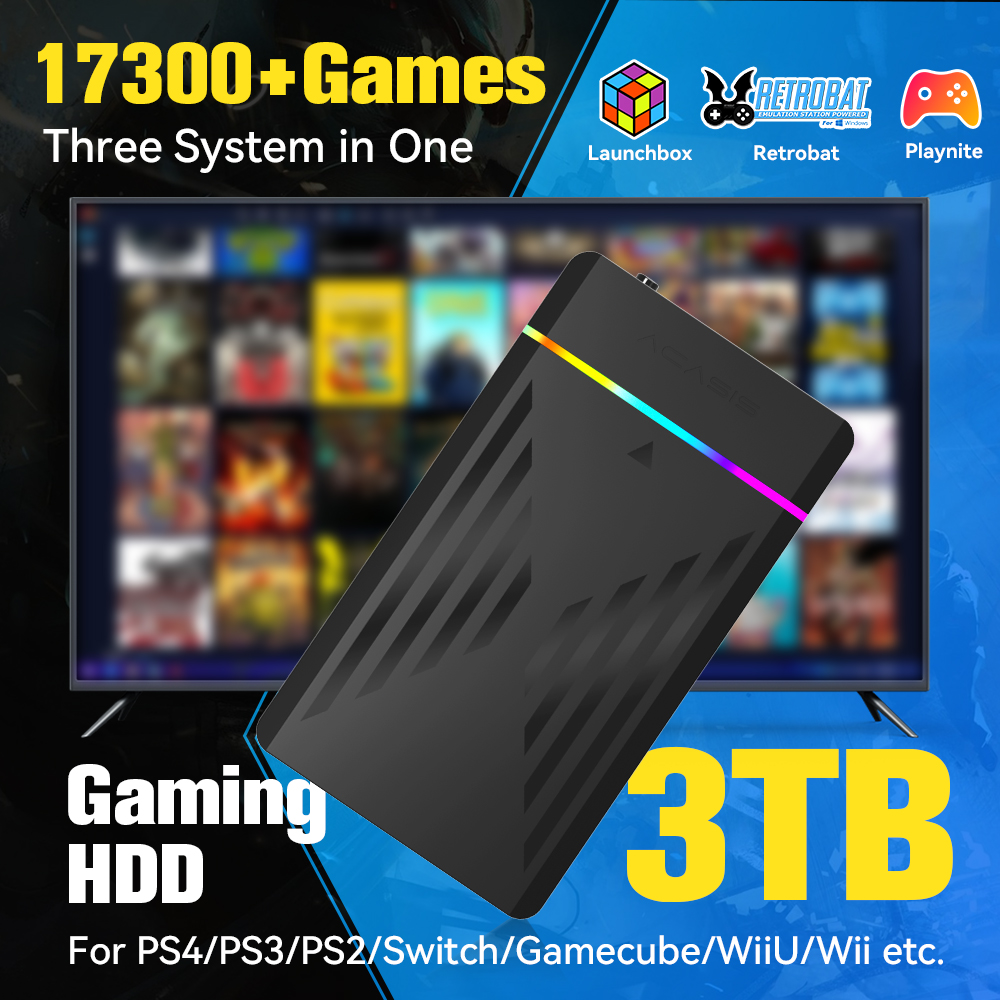 3TB Portable Gaming HDD Launch - Gaming Console In Chinese のレビューと価格