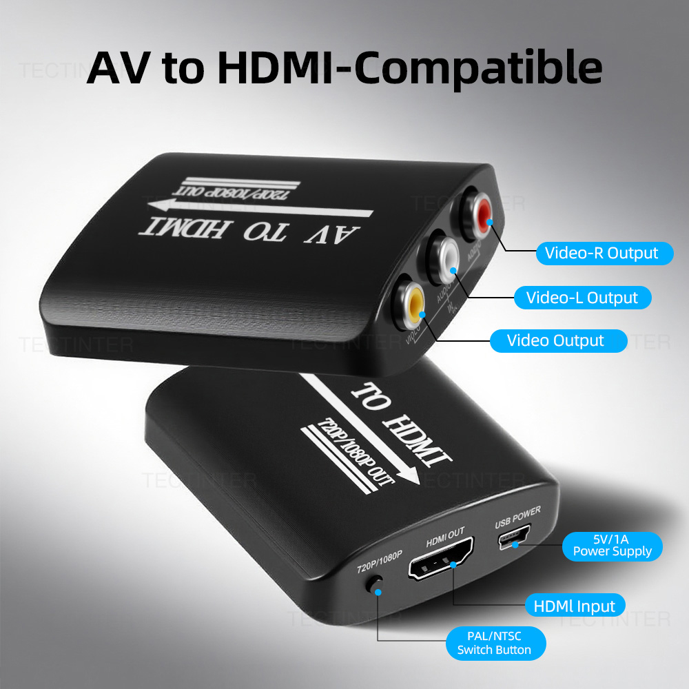 HD 1080P AV to HDMI RCA To HDM - Gaming Console Xbox One のレビューと価格